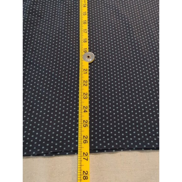 Guess Men's Short Sleeve Polo Shirt Geometric pattern Blue Large - Picture 7 of 9